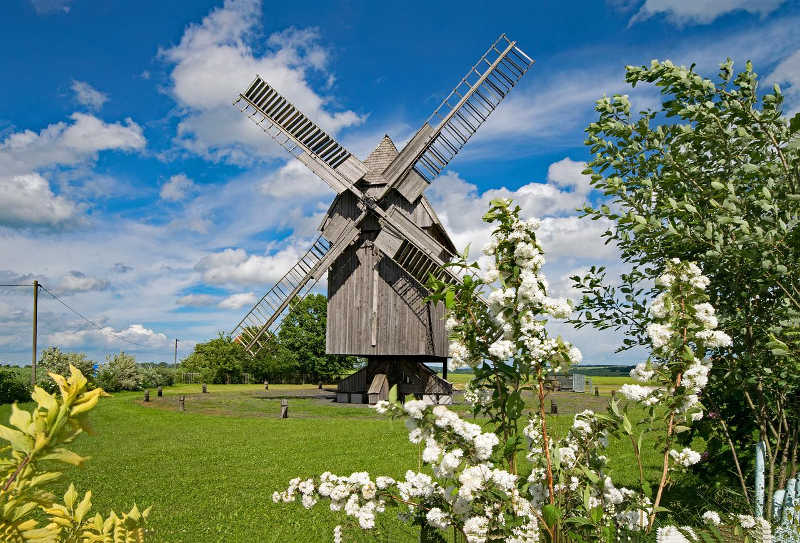 Énergie éolienne : un moulin